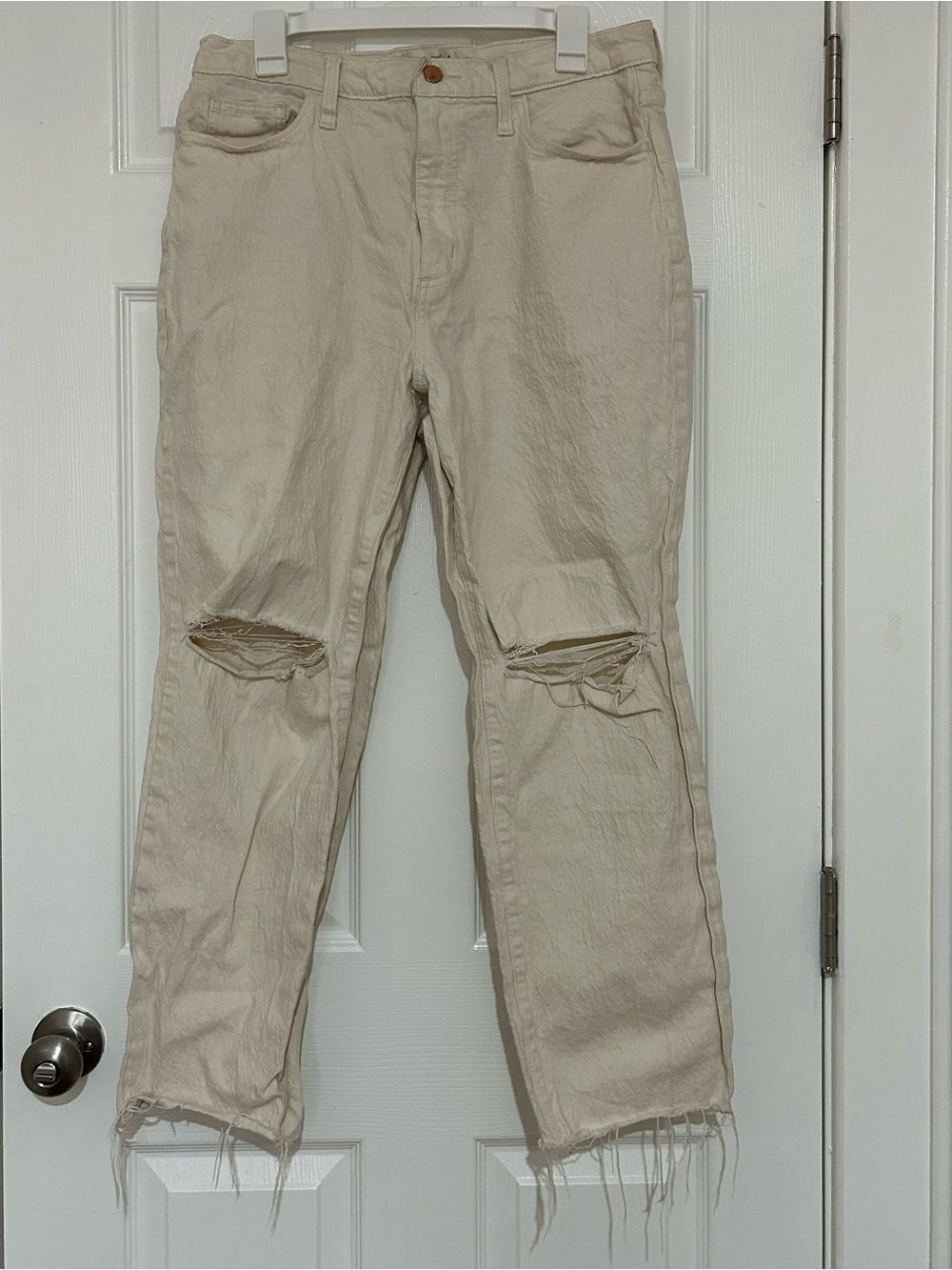 Universal Thread Cream High-Rise Pants